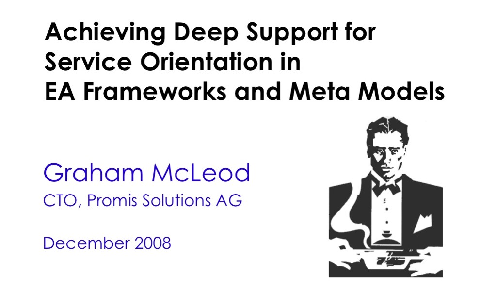 Achieving Deep Support for Service Orientation in EA Frameworks and Meta Models