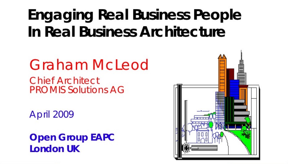Engaging Real Business People in Real Business Architecture